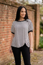 Load image into Gallery viewer, Drifted Spring Stripe Top