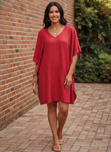 Load image into Gallery viewer, Estate Evening Ruffled Mini Dress (multiple color options)