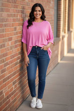 Load image into Gallery viewer, Palisades Oversized Cloud Tee in Candy Pink