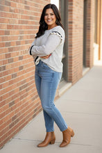 Load image into Gallery viewer, Harbor Side Ruffle Stripe Top