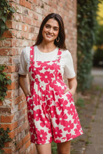 Load image into Gallery viewer, Picnic Perfection Floral Shortalls