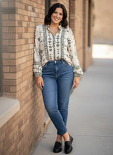 Load image into Gallery viewer, Heritage Soul Frill Blouse (2 color options)