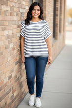 Load image into Gallery viewer, Daily Drift Jacquard Tee in Denim