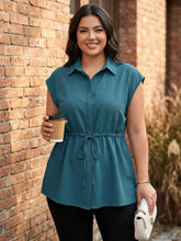 Load image into Gallery viewer, Marina Muse Cinched Blouse (multiple print options)