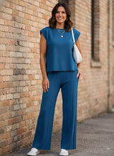 Load image into Gallery viewer, Morning Macchiato Knit Two-Piece Set (multiple color options)