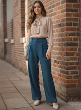 Load image into Gallery viewer, Lyric Lane Pleated Wide-Leg Pants (multiple color options)