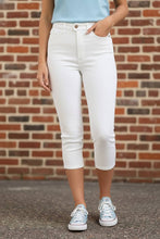 Load image into Gallery viewer, JUDY BLUE High Waist Extended Waistband Capri Pants with Spade Pockets