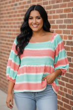 Load image into Gallery viewer, Island Hop Balloon Sleeve Top