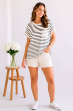 Load image into Gallery viewer, Everyday Ease Striped Tee