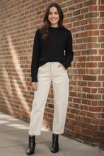 Load image into Gallery viewer, RISEN High Rise Relaxed Barrel Cuffed Jeans