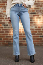 Load image into Gallery viewer, JUDY BLUE Mid Rise Thermal Bootcut Jeans