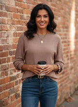 Load image into Gallery viewer, Fireside Flutter Ribbed Top (multiple color options)