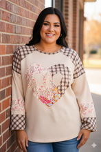 Load image into Gallery viewer, Sweetheart Meadow Raglan (2 color options)