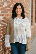 Load image into Gallery viewer, Corner of the Block Loose Knit Sweater