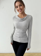 Load image into Gallery viewer, Haven Mist Ribbed Pullover (multiple color options)