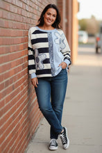 Load image into Gallery viewer, Whimsy Lane Patchwork Pullover