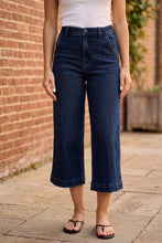 Load image into Gallery viewer, JUDY BLUE High Waist Ankle Wide Jeans
