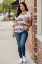 Load image into Gallery viewer, Untamed Streetscape Color Block Top