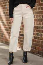 Load image into Gallery viewer, RISEN High Rise Relaxed Barrel Cuffed Jeans