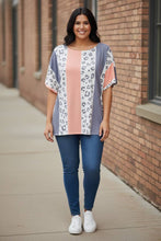 Load image into Gallery viewer, Safari Sunset Oversized Terry Top