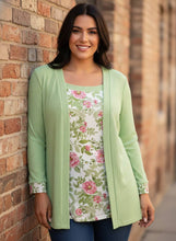 Load image into Gallery viewer, Petal Path Layered-Look Faux Top (multiple color options)