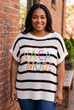 Load image into Gallery viewer, Vacay Mode Striped Sweater