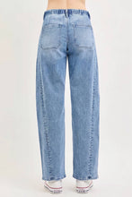 Load image into Gallery viewer, RISEN Relaxed Fit Drawstring Waist Jeans