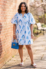 Load image into Gallery viewer, Bluebell Breeze Mini Dress
