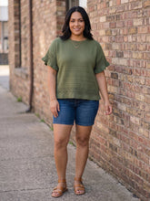 Load image into Gallery viewer, Sweet Sophistication Lace Knit Top (multiple color options)
