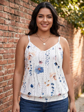 Load image into Gallery viewer, Meadow Whispers Floral Cami(multiple color options)