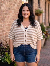 Load image into Gallery viewer, Weekend Stroll Striped Cardigan (multiple color options)
