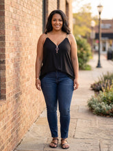 Load image into Gallery viewer, City Chic Chain Strap Cami (multiple color options)