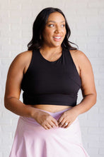 Load image into Gallery viewer, Get Moving Racer Back Crop Tank