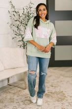 Load image into Gallery viewer, Get My Fixin' Cable Ribbed Knit Hooded Top