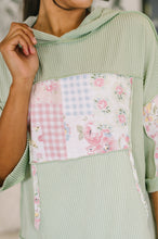 Load image into Gallery viewer, Get My Fixin' Cable Ribbed Knit Hooded Top
