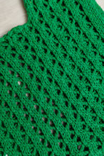 Load image into Gallery viewer, Girls Day Open Weave Bag in Green