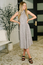 Load image into Gallery viewer, Glam Dress and Cardigan Set in Chocolate