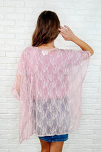 Load image into Gallery viewer, Good Days Ahead Lace Kimono In Mauve