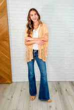 Load image into Gallery viewer, Good Days Ahead Lace Kimono In Peach