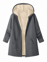 Load image into Gallery viewer, Wrapped in Warmth Hooded Coat (multiple color options)