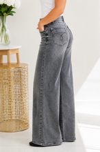Load image into Gallery viewer, JUDY BLUE Grey Skies Palazoo Jeans