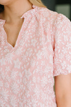 Load image into Gallery viewer, Growing Together Notch Neck Puff Sleeve Top