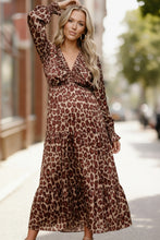 Load image into Gallery viewer, Wild Grace Leopard Maxi Dress