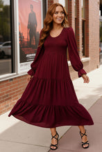Load image into Gallery viewer, Burgundy Magic Maxi Dress
