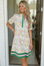 Load image into Gallery viewer, Spring Ready Floral Shift Dress