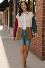 Load image into Gallery viewer, Cabin Weekend Button-Up Corduroy Shacket