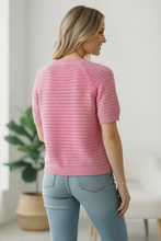 Load image into Gallery viewer, Simply Sweet Button Down Pink Sweater