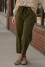 Load image into Gallery viewer, Stealth Mode Olive Drawstring Pants