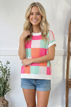 Load image into Gallery viewer, Hot Pink Sugar Rush Checkered Top