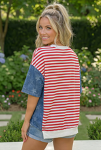 Load image into Gallery viewer, Stars Stripes and So Much Style Top